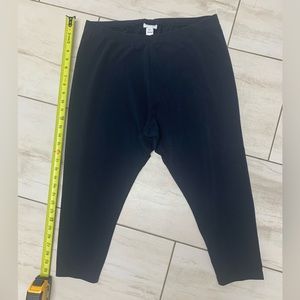 J Jill (Cropped) Ankle Leggings, great condition, navy